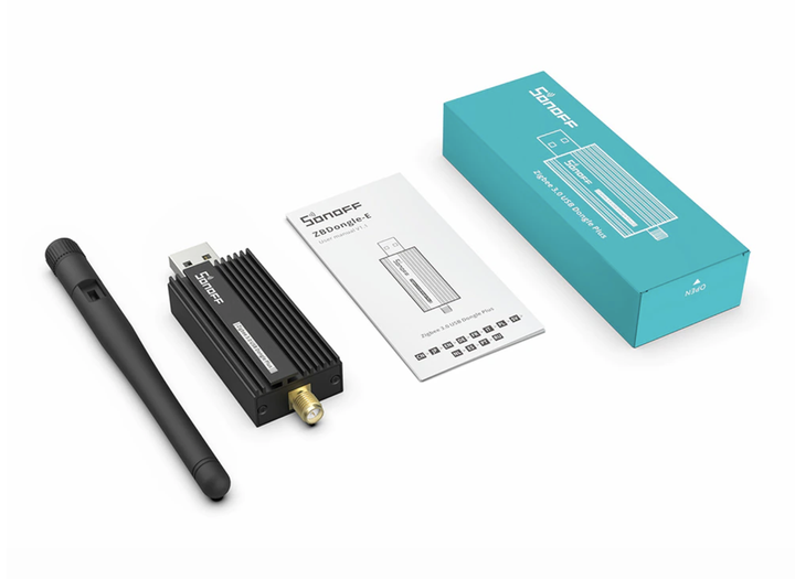 USB коорданатор шлюз SONOFF Zigbee 3.0 USB ZB Dongle-E Plus EFR32MG21 Home Assistant Zigbee2MQTT ZHA - изображение 2