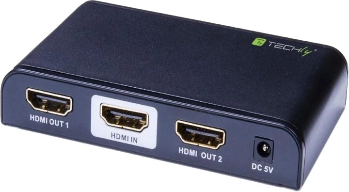 Rozdzielacz Techly HDMI 1x2 V2.0, 3D, 4K (IDATA HDMI2-4K2) - obraz 1