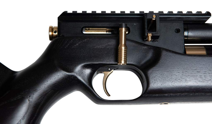 Пневматична гвинтівка (РСР) Zbroia Хортиця 550/230 калібр 4.5 мм Чорний (Z26.2.4.137) - зображення 2