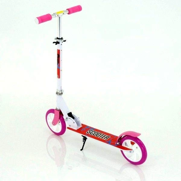 Двухколесный самокат Складной Scale Sports Scooter 460 Розовый - изображение 5