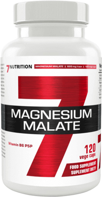 Малат магния 7Nutrition Magnesium Malate 120 капсул (5904067876576 ...