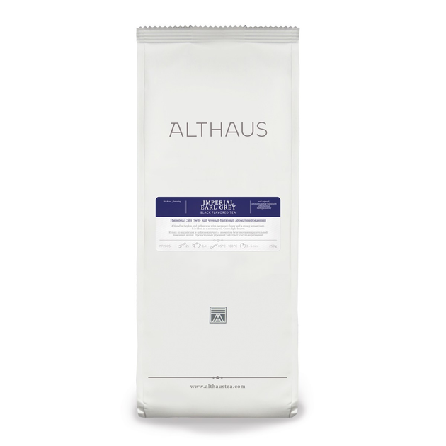 Чай черный Althaus Imperial Earl Grey 250 г / Империал Эрл Грэй ...