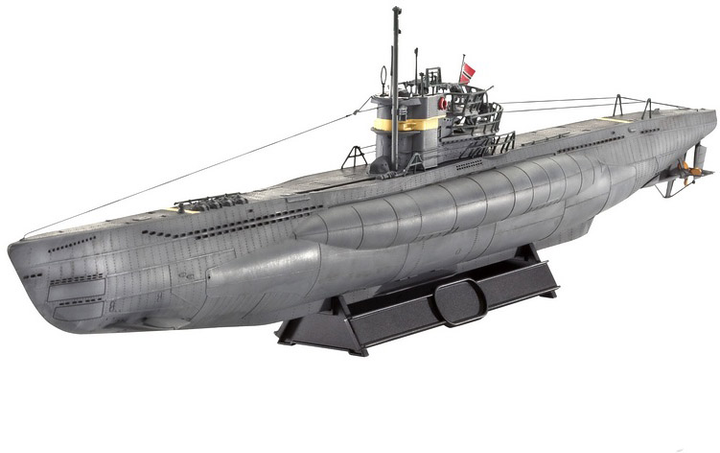 Підводний човен 1:144 Revell U-Boot Typ VIIC/41 (1941 р., Німеччина) (05100) - зображення 1