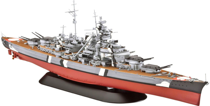 Pancernik 1:700 Revell Pancernik Bismarck (MR-5098) - obraz 1