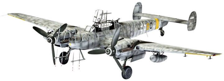 Нічний винищувач 1:48 Revell Bf 110 G-4 Nightfighter (1939-1944 р., Німеччина) (04857) - зображення 1