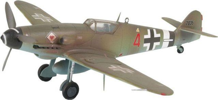 Винищувач-бомбардувальник 1:72 Revell Messerschmitt Bf 109 G-10 (1944 р, Німеччина) (04160) - зображення 1