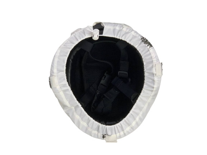 Кавер (чехол) для баллистического шлема (каски) MICH зима (клякса) - изображение 2
