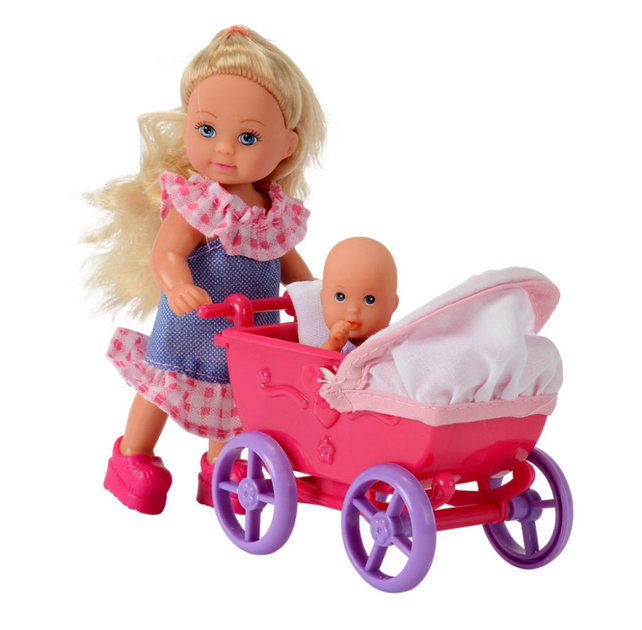 Лялька Еві з малюком у колясці Simba (5736241) - зображення 1