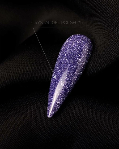Гель-лак светоотражающий Crooz Crystal Gel Polish №11 8 мл - изображение 2