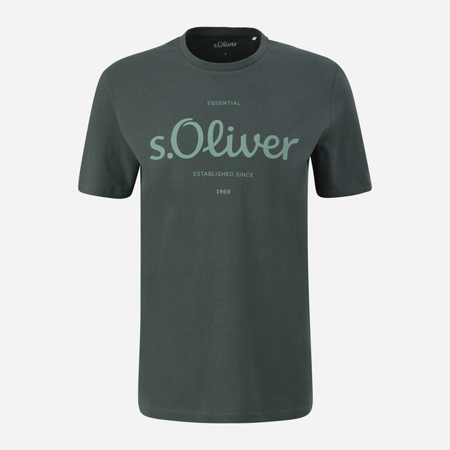 T-shirt s.Oliver 2131935-79D1 M Zielony (4099973459904) - obraz 5