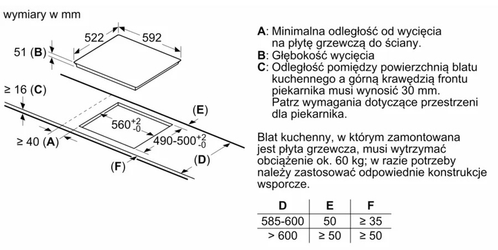 Варильна поверхня індукційна Bosch PIE651FC1E - зображення 4