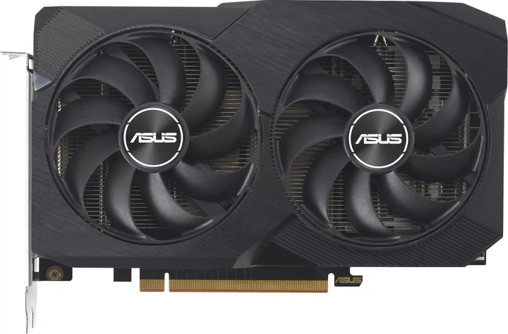 Видеокарта Asus PCI-Ex Radeon RX 7600 Dual V2 OC Edition 8GB GDDR6
