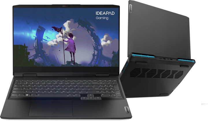 Ноутбук Lenovo IdeaPad Gaming 3 15IAH7 (82S9010CPB) Onyx Grey - зображення 8