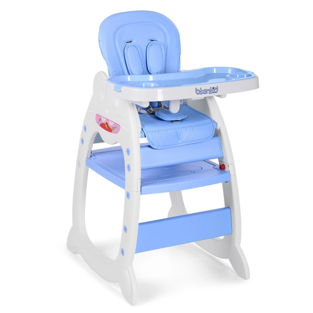 Дитячий стільчик для годування Bambi M 3612-12 Стілець трансформер - Фото 1 Дитячий стільчик для годування Bambi M 3612-12 Стілець трансформер - зображення 1