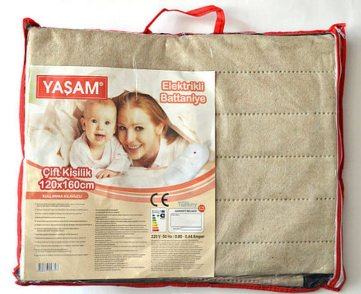 Электрическая простыня Yasam 120х160 Турция 1112121 - изображение 7