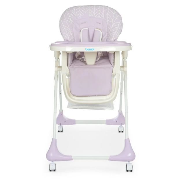 Стільчик для годування Bambi M 3233L Lilac - Фото 2 Стільчик для годування Bambi M 3233L Lilac - изображение 2