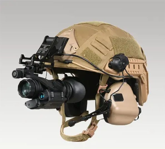 Прибор ночного видения (ПНВ) на шлем, аналог NVG-10 (PVS-14) – низкие ...