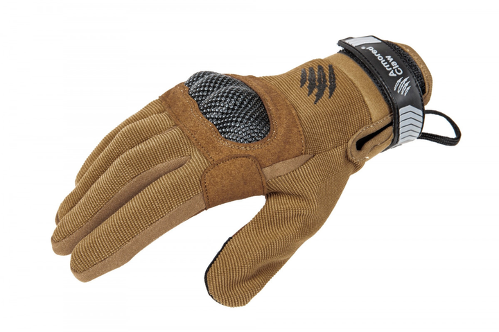 Рукавички Armored Claw Shield Tactical Gloves Hot Weather Tan Size XXL Тактичні - зображення 1