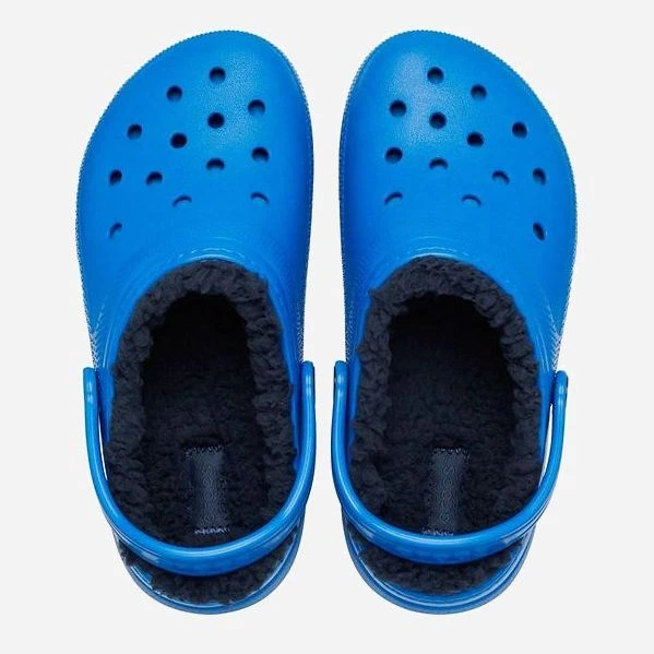 Дитячі крокси-сабо для хлопичка утеплені Crocs Classic 207010-4KZ 32-33 Bolt Blue (196265146857) - зображення 6