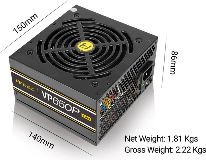 Блок питания Antec VP650P Plus EC 650W (0-761345-11672-5) - изображение 7