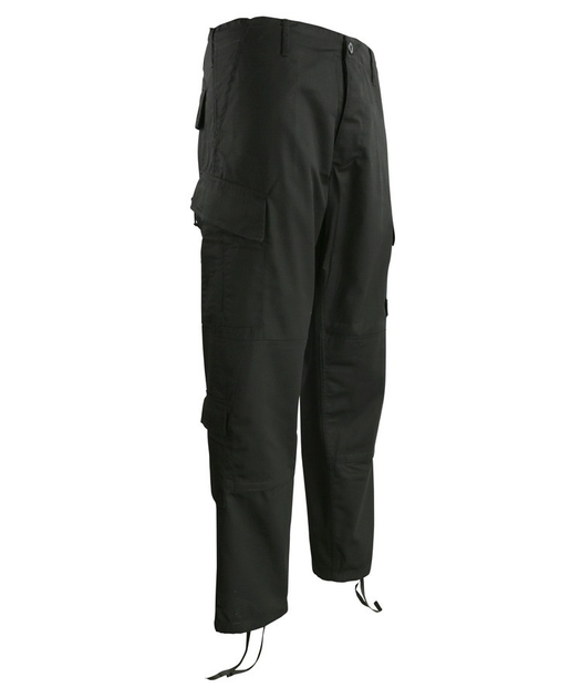 Штани тактичні Kombat ACU Trousers L XXL, чорний - зображення 1