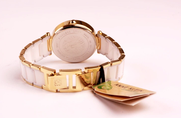 Жіночий годинник Anne KLEIN AK/3844WTGB Золото\Білий - зображення 6