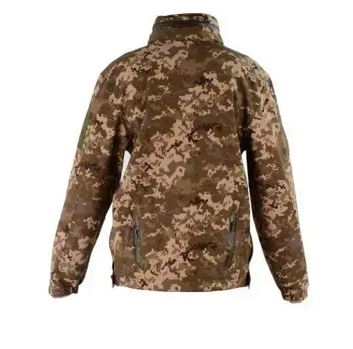 Армійська куртка з капюшоном Soft Shell Піксель XXL (Kali) - Фото 3 Армійська куртка з капюшоном Soft Shell Піксель XXL (Kali) - зображення 3