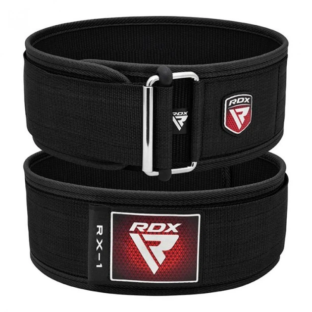Пояс для важкої атлетики RDX RX-1 Black L - зображення 5