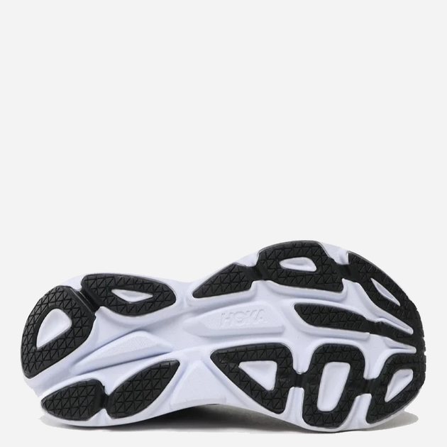 Жіночі кросівки для бігу HOKA ONE ONE Bondi 8 1127952-BWHT 37.5 (6US) 23 см Чорний/Білий (195719637637) - зображення 6