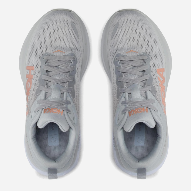 Жіночі кросівки для бігу HOKA ONE ONE Bondi 8 1127952-HMLR 37.5 (6US) 23 см Сірі (195719637798) - зображення 3