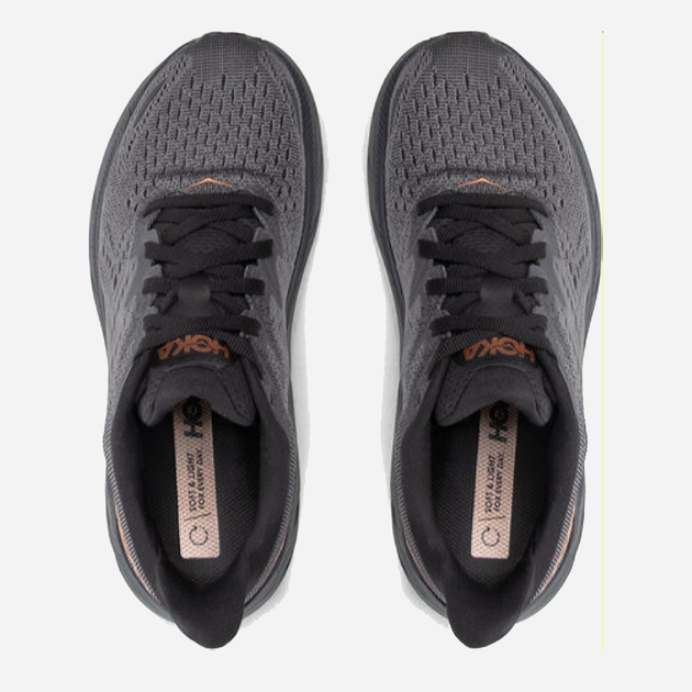 Buty do biegania damskie HOKA ONE ONE Clifton 8 1119394-ACPP 37.5 (6US) 23 cm Szare (195719609337) - obraz 6
