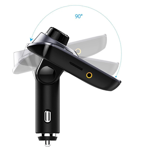 FM Модулятор Bluetooth T11 в машину трансмиттер с дисплеем - изображение 3