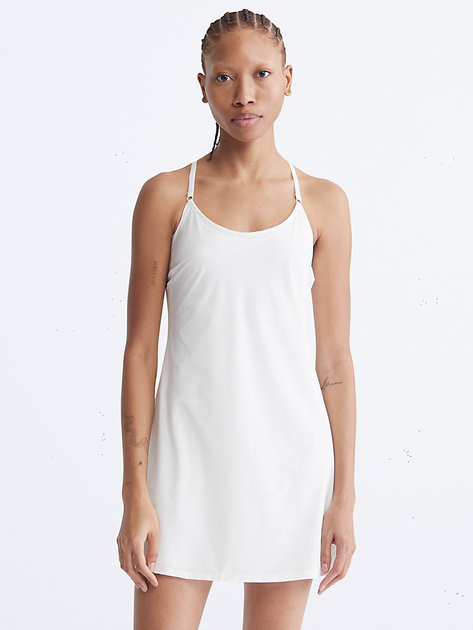 Акція на Сукня міні літня жіноча Calvin Klein 924603971 L Біла від Rozetka