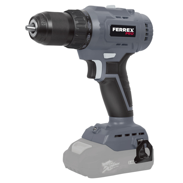 Аккумуляторная дрель FERREX cdt 218 bff.9 з зарядкою и 1 аку (Dnipro-M) - изображение 2