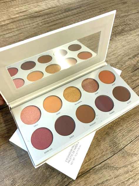Палетка теней Morphe X Jaclyn Ring The Alarm Eyeshadow Palette (10 цветов) - изображение 9