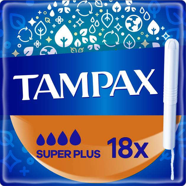 ROZETKA | Тампоны Tampax Super Plus с апликатором 18 шт (8006540716670 ...