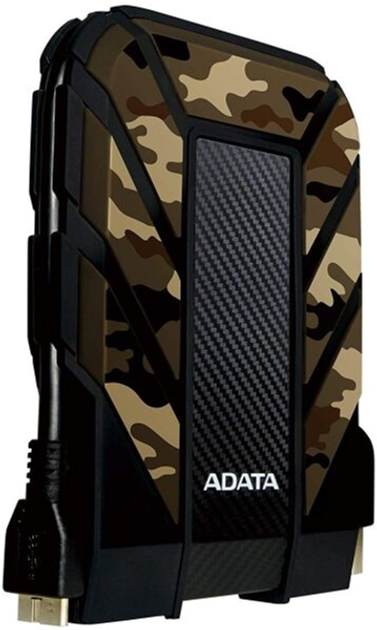ADATA DashDrive Durable HD710M Pro 1 TB AHD710MP-1TU31-CCF 2,5" USB 3.1 Zewnętrzny kamuflaż - obraz 2