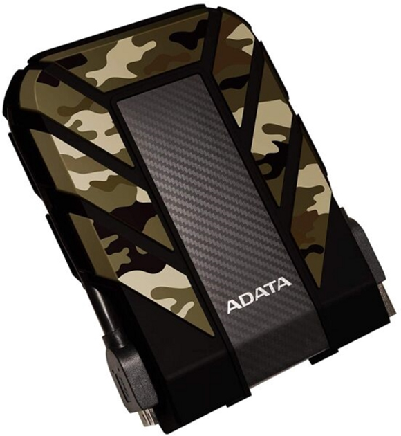 ADATA DashDrive Durable HD710M Pro 1 TB AHD710MP-1TU31-CCF 2,5" USB 3.1 Zewnętrzny kamuflaż - obraz 3