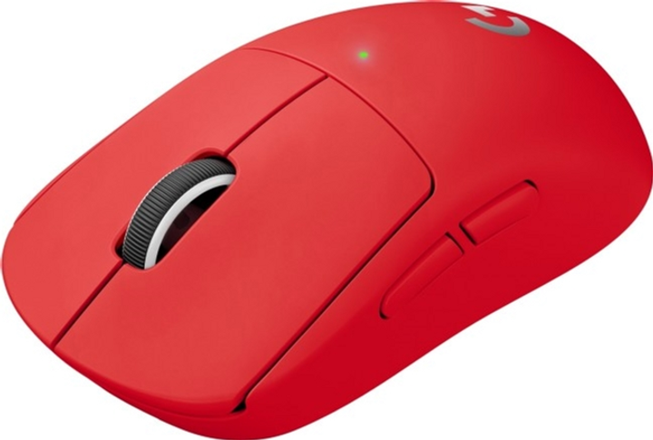 Mysz komputerowa Logitech PRO X SUPERLIGHT Wireless Czerwona (910-006784) - obraz 2
