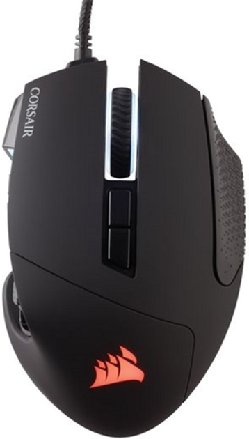 Mysz bezprzewodowa gamingowa CORSAIR Scimitar RGB Elite USB Czarna (CH-9304211-EU) - obraz 2