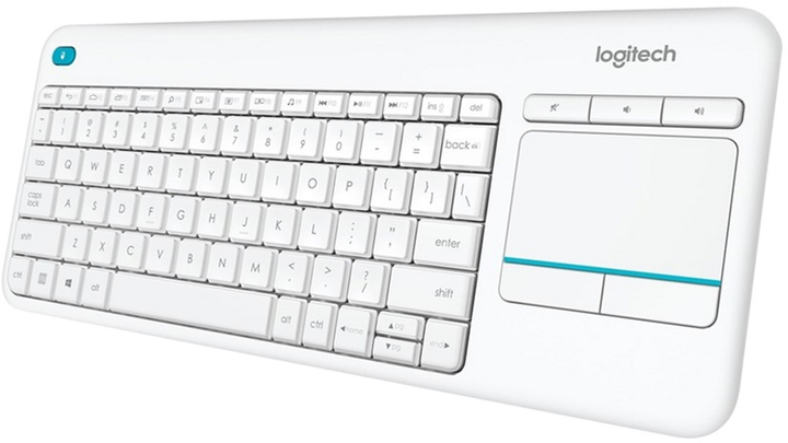 Klawiatura bezprzewodowa Logitech Touch K400 Plus Biała (920-007146) - obraz 2