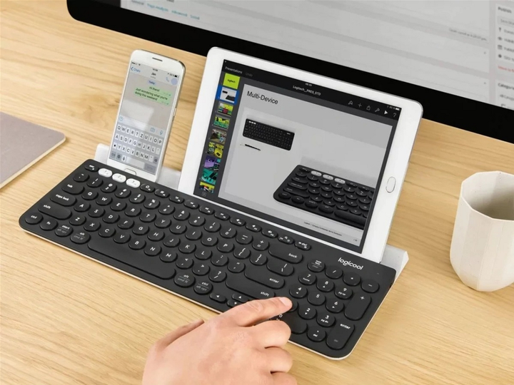 Klawiatura bezprzewodowa Logitech K780 Multi-Device Bluetooth (920-008042) - obraz 6