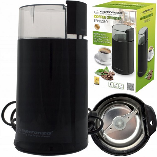 Кавомолка еспресо Esperanza Coffee Grinder ESP EKC001K 160 Вт - зображення 3