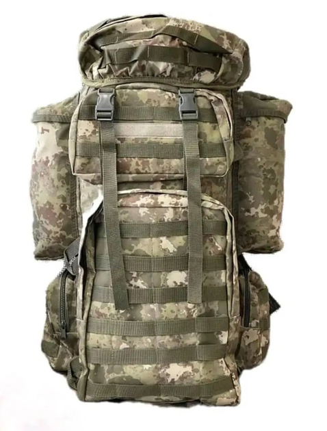 Рюкзак тактический военный Flas 110 л мультикам - изображение 1