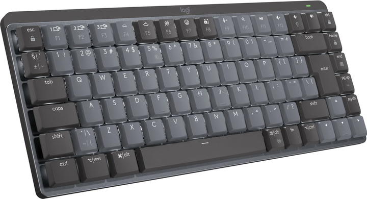 Клавіатура бездротова Logitech MX Mechanical Mini Minimalist Graphite (920-010780) - зображення 1