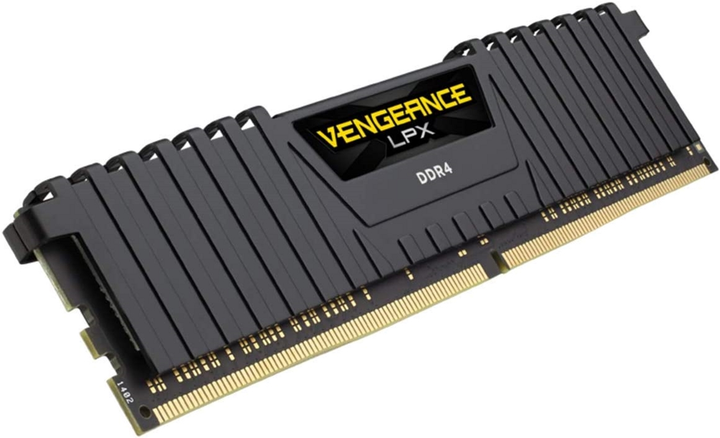 Оперативна пам'ять Corsair DDR4-2400 8192MB PC4-19200 Vengeance LPX Black (CMK8GX4M1A2400C14) - зображення 2