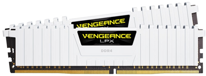 RAM Corsair DDR4-3200 16384MB PC4-25600 (zestaw 2x8192) Vengeance LPX biały (CMK16GX4M2B3200C16W) - obraz 3