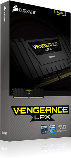 RAM Corsair DDR4-2400 8192MB PC4-19200 Vengeance LPX Czarny (CMK8GX4M1A2400C16) - obraz 4