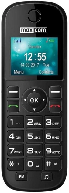 Telefon komórkowy Maxcom MM35D Black - obraz 2