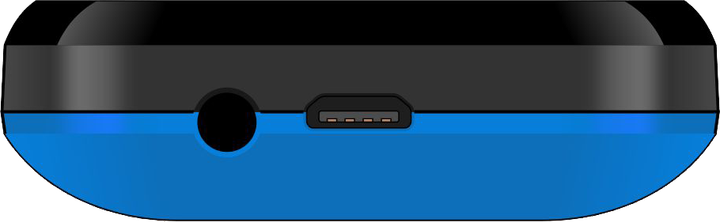Мобільний телефон Maxcom MM135 Black-Blue (без зарядного пристрою) - зображення 4